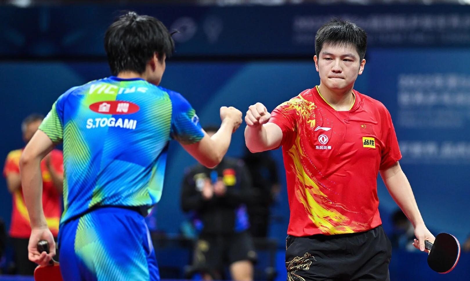 日本队鏖战中国队，张继科关键制胜